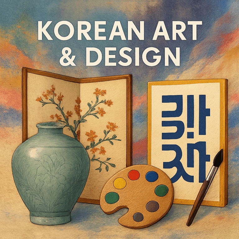 한국 미술과 디자인의 융합 전통과 현대가 만들어내는 독창적인 매력